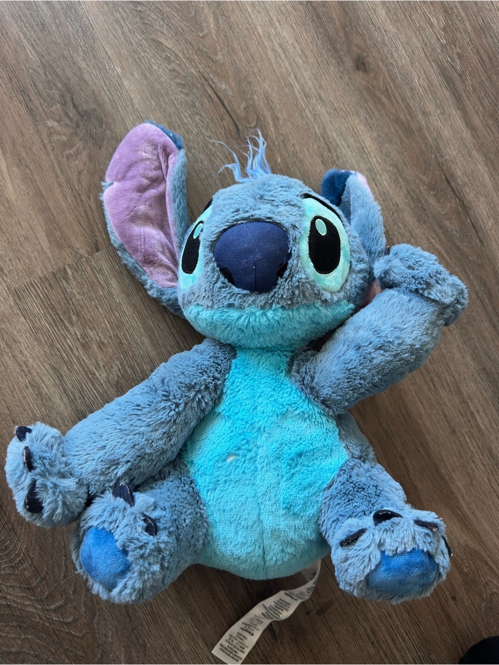 Blue Plush Alien Stuffed Toy - Soft Cuddly Character